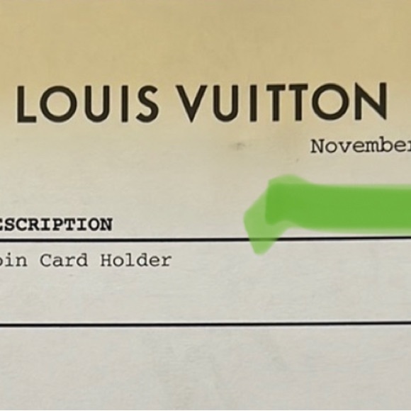 Louis Vuitton Monogram Coin Card Wallet in Pacific Blue - Picture 4 of 5